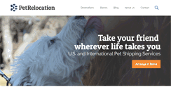 Desktop Screenshot of petrelocation.com